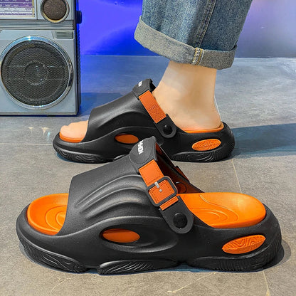 Men's Summer Fashion Casual Wear Outside Slippers