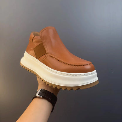 Men's Vintage Handmade Gear Sole Chelsea Boots