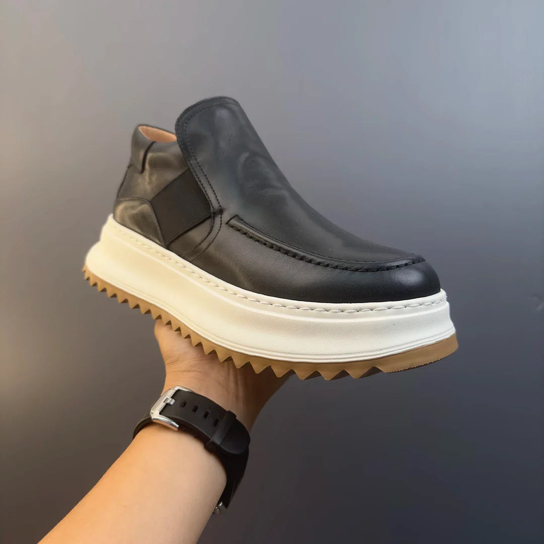 Men's Vintage Handmade Gear Sole Chelsea Boots